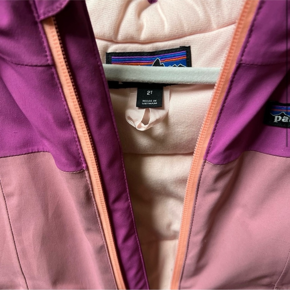 Toddler girl Patagonia Snowsuit & Bogs Snow Boot Bundle